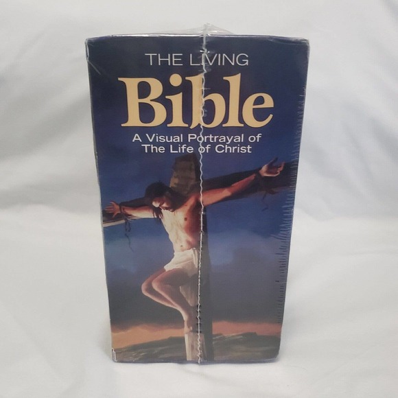 The Living Bible VHS Boxset A Visual Portrayal Of The Life Christ NEW Sealed - Picture 2 of 6